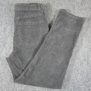 American Eagle Outfitters Womens Gray Corduroy Stretch Pants Size 6